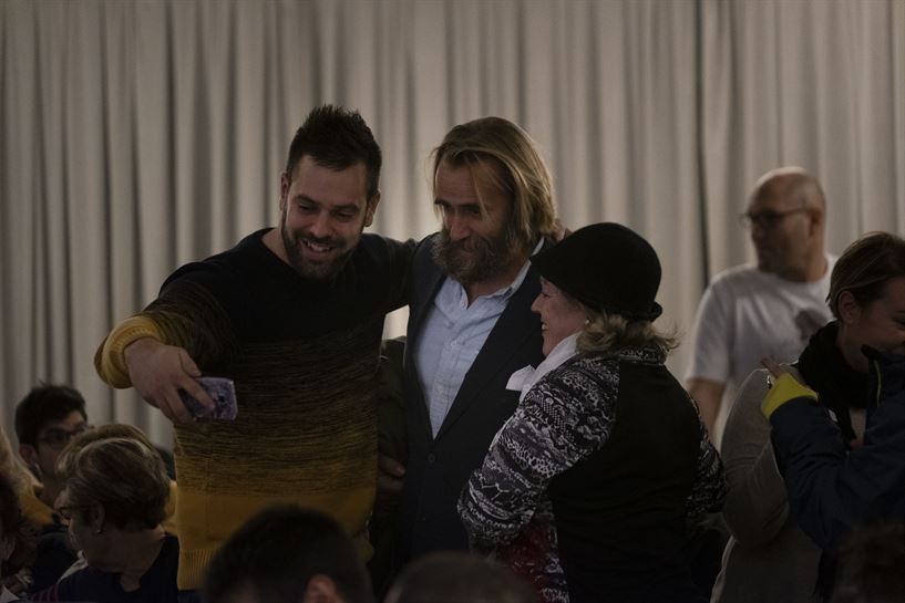 Preestreno del primer episodio de 'El Conquistador del Pacífico' en Bilbao