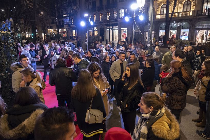Preestreno del primer episodio de 'El Conquistador del Pacífico' en Bilbao