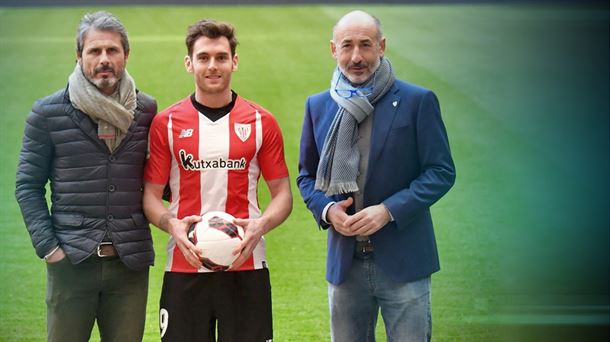 Rafa Alkorta, Ibai Gómez y Aitor Elizegi. Foto: Athletic