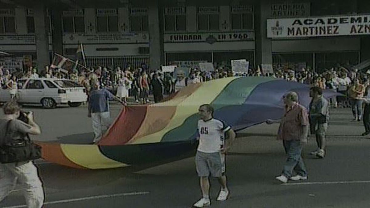 Manifestación del colectivo LGTBI