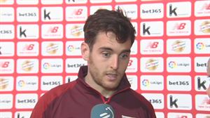 Ibai: 'Agradezco mucho el recibimiento y estoy contento por la victoria'