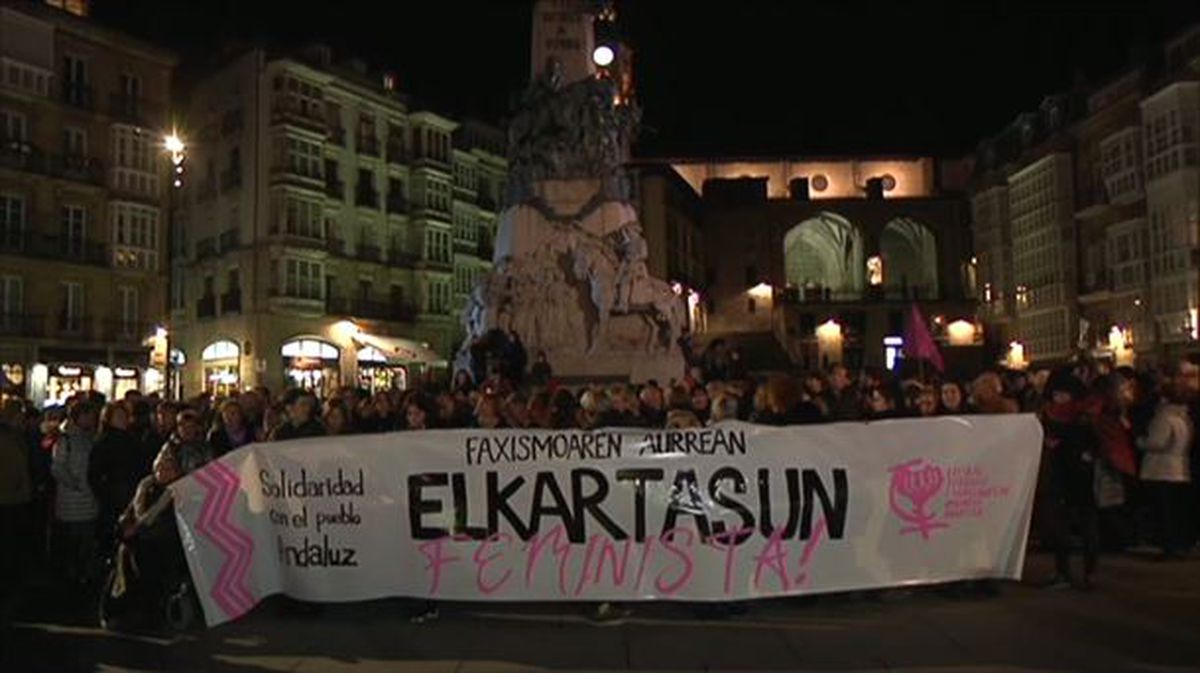 Vitoria-Gasteiz se solidariza con Andalucía ante los ataques de Vox en igualdad