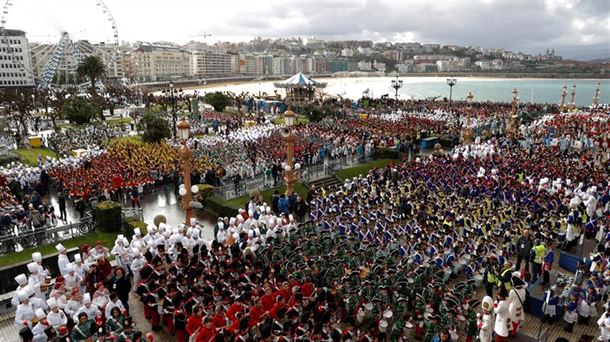 Donostiako Haur Danborrada.