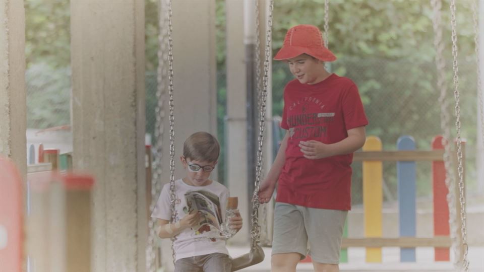 Jontxu eta Markel txikitan