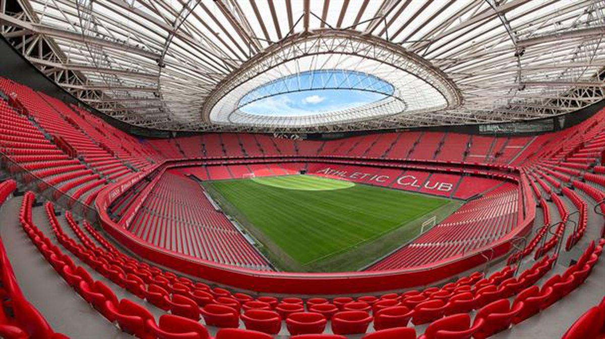 Estadio de San Mamés, en Bilbao. Foto de archivo: EFE