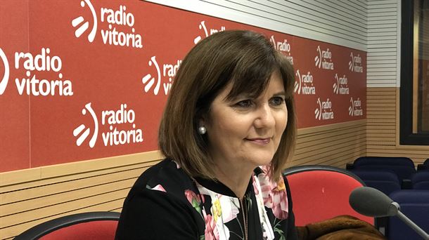 La presidenta de la Audiencia Provincial de Álava, Mercedes Guerrero.