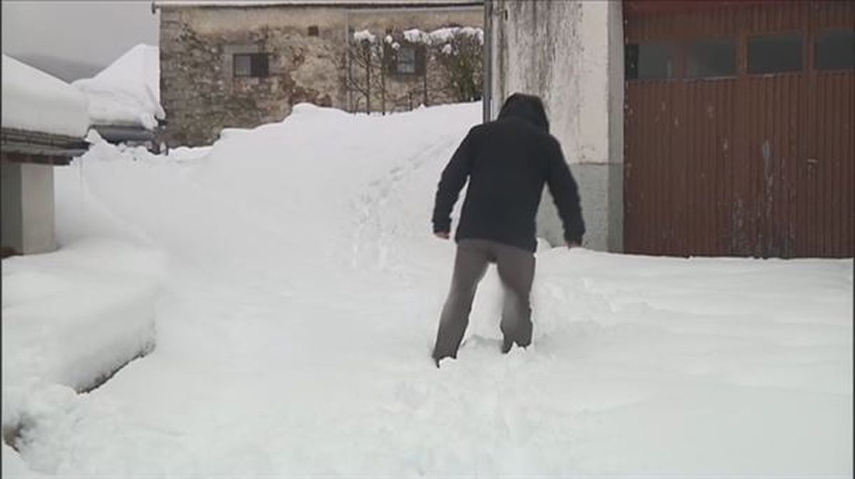 Nieve en Navarra y Araba