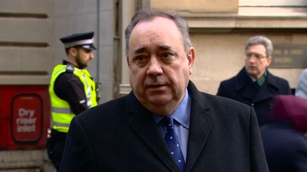 Alex Salmond Eskoziako lehen ministro ohia 