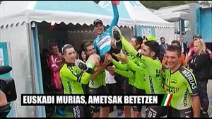 Euskadi Muriasek ilusioz gainezka ekingo dio denboraldi berriari