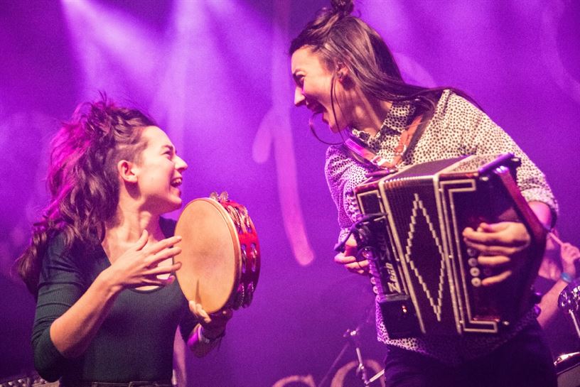 Concierto de Huntza en Glasgow. Foto: Gaizka Peñafiel