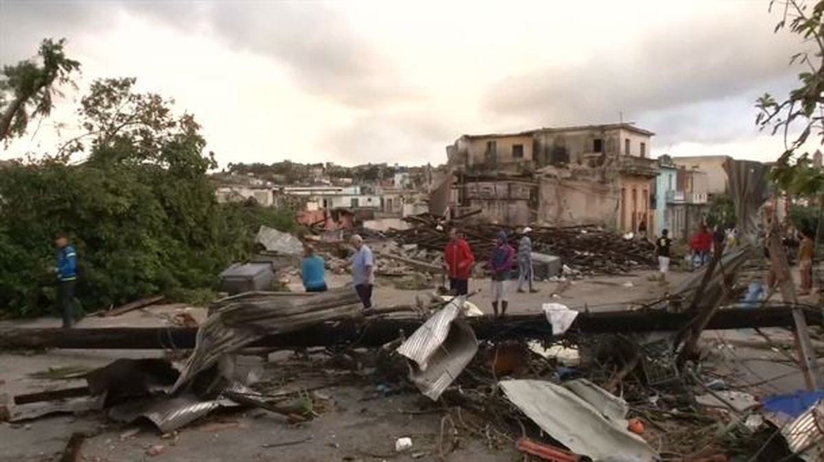 Tornado en La Habana