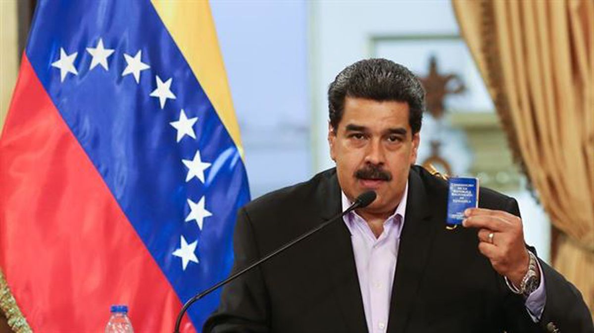 Venezuelan bizi duten indarkeriaren errudun izatea egotzi dio Madurok Trumpi
