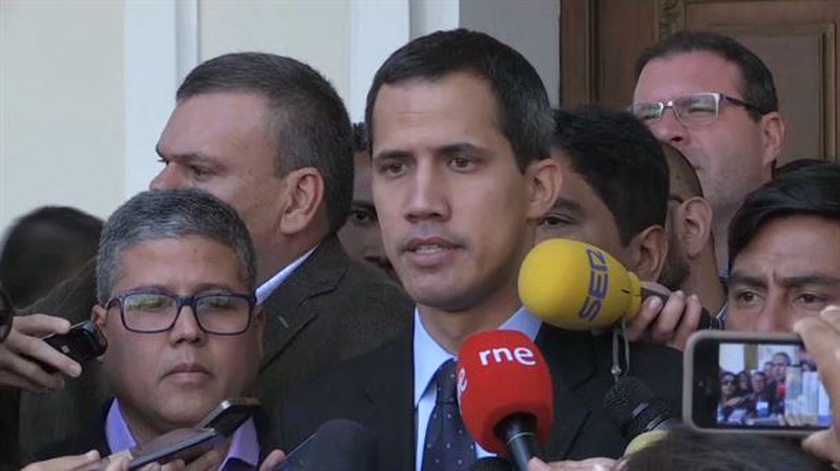 Juan Guaidó se autoproclamó presidente encargado de Venezuela el 23 de enero.