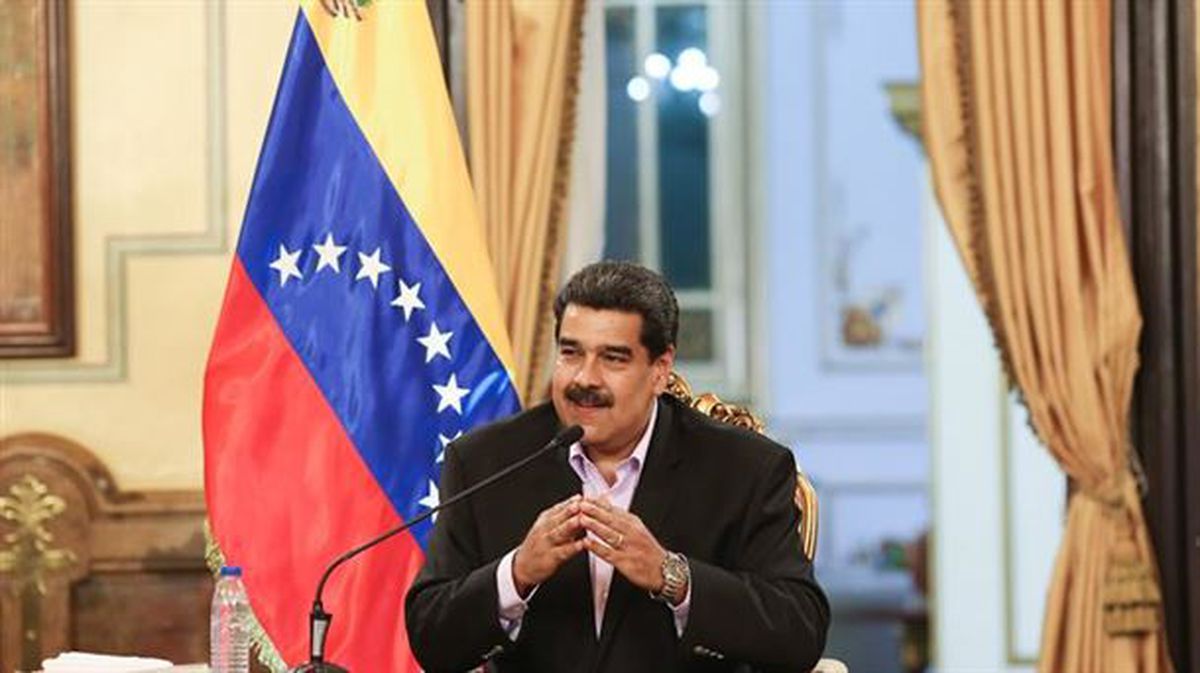 Nicolas Maduro Venezuelako presidentea, artxiboko irudi batean