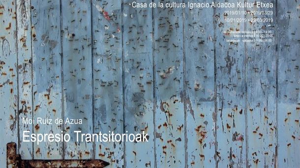 Expo Moi Ruiz de Azua 'Espresio Trantsitorioak'