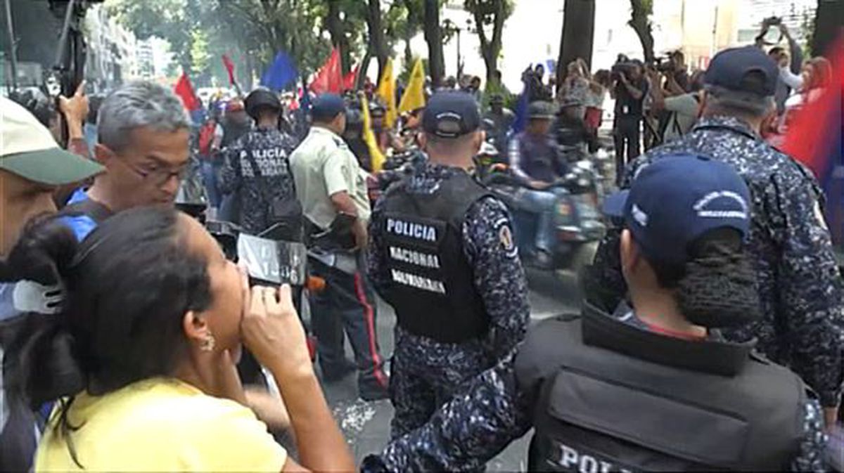 Movilizaciones en Venezuela. Foto: EITB