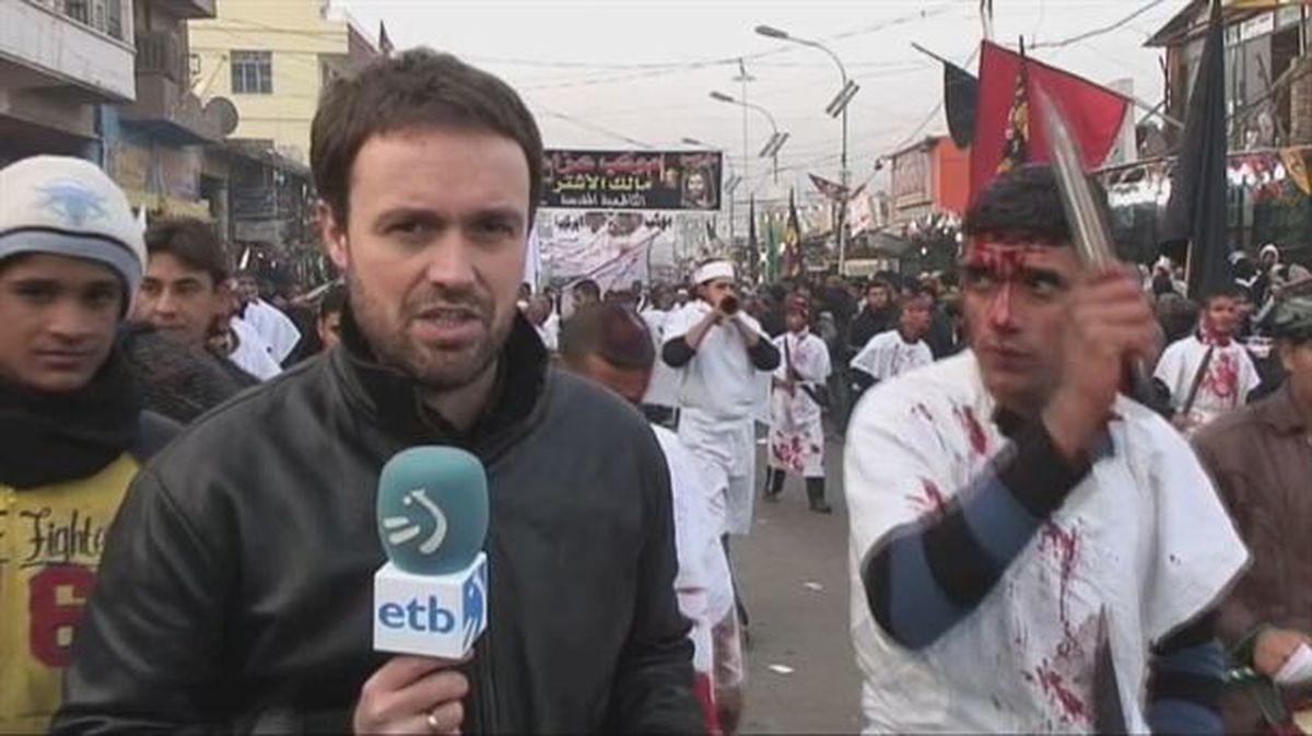 El periodista Mikel Ayestaran. Foto: EiTB