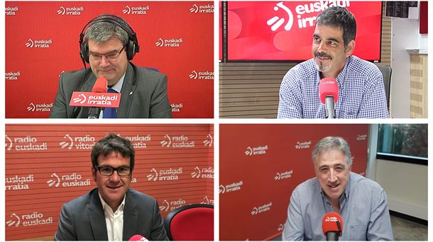 Juan Mari Aburto, Eneko Goia, Gorka Urtaran, Joseba Asiron