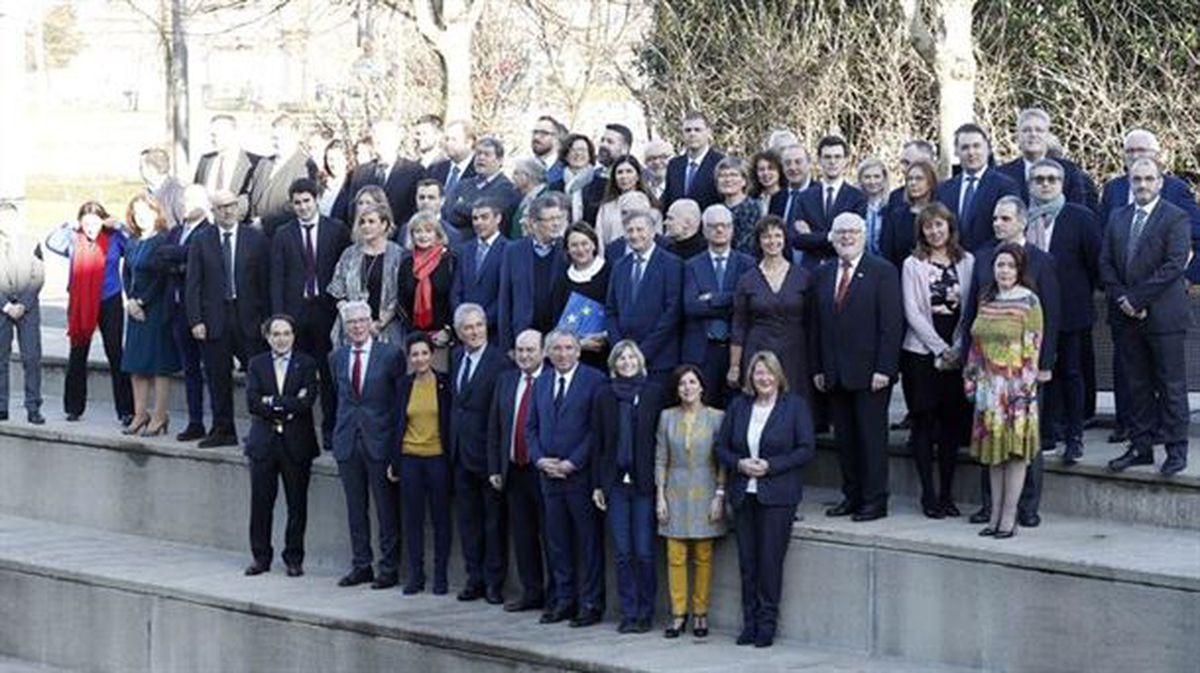 Foto de familia del Partido Demócrata Europeo