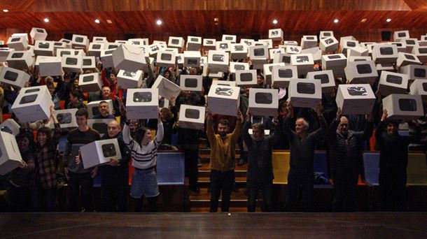 Acto en Tolosa.