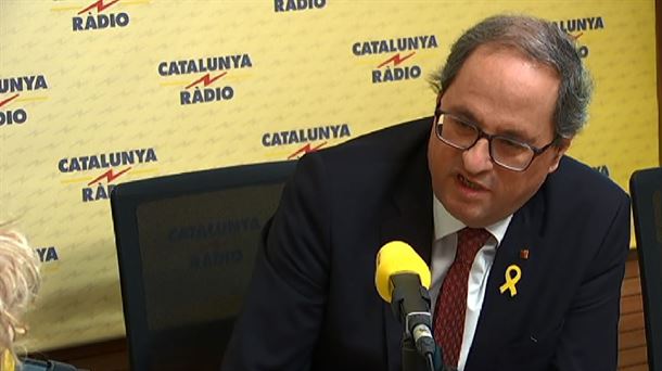 Quim Torra, en Catalunya Radio