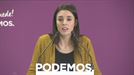 Irene Montero: 'Podemos es el voto más útil frente a los reaccionarios'