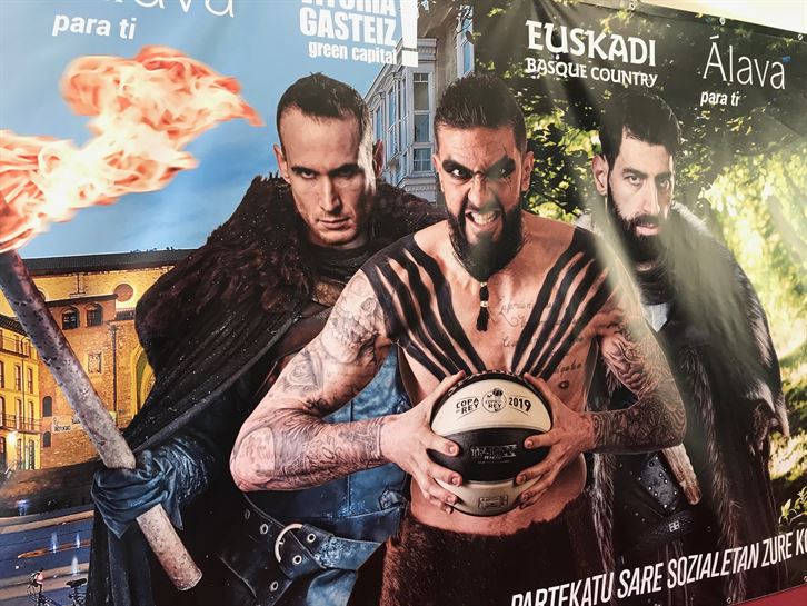 Afición del Baskonia en Madrid