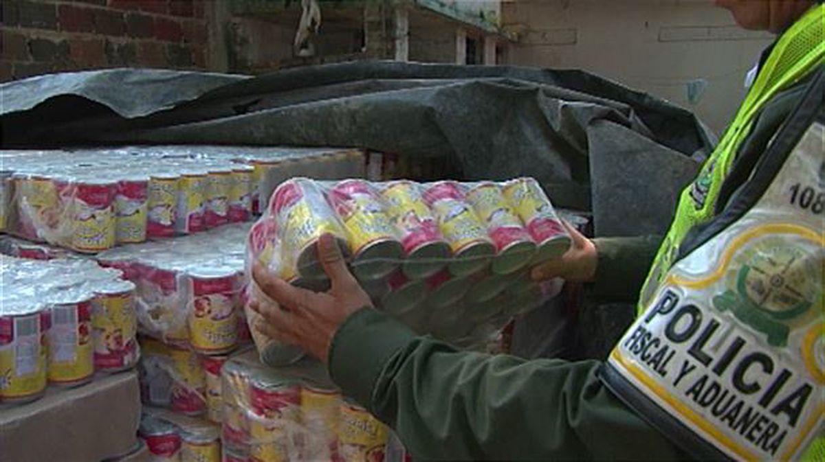 Policía en Cucutá se incauta de productos de contrabando