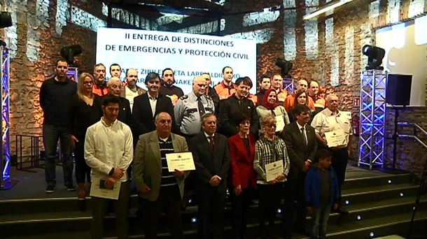 Medallas al Mérito en Emergencias.