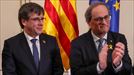 Puigdemont y Torra denuncian que la UE apoya a la extrema derecha española