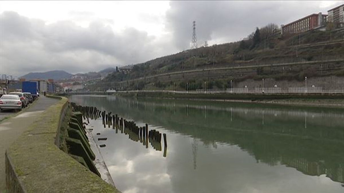 La Ría de Bilbao se desbordó el 24 de enero de 2019