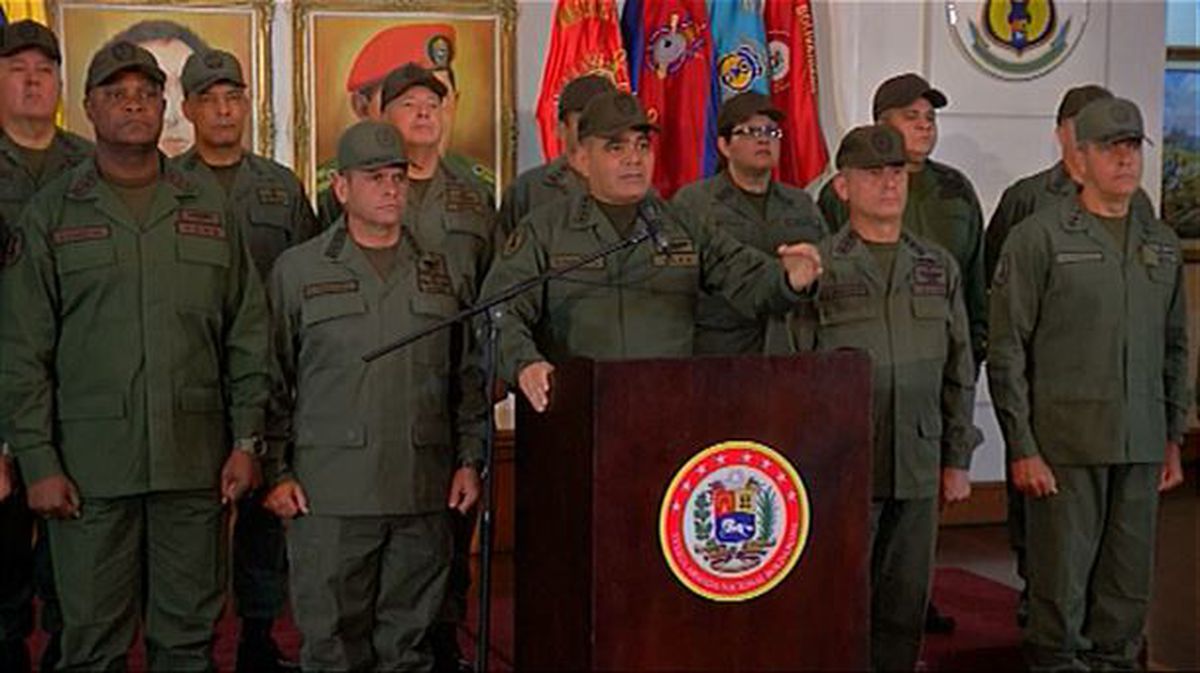 El Ejército venezolano se mantiene leal a Maduro