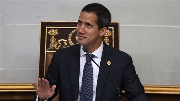 Juan Guaidó en la Asamblea Nacional