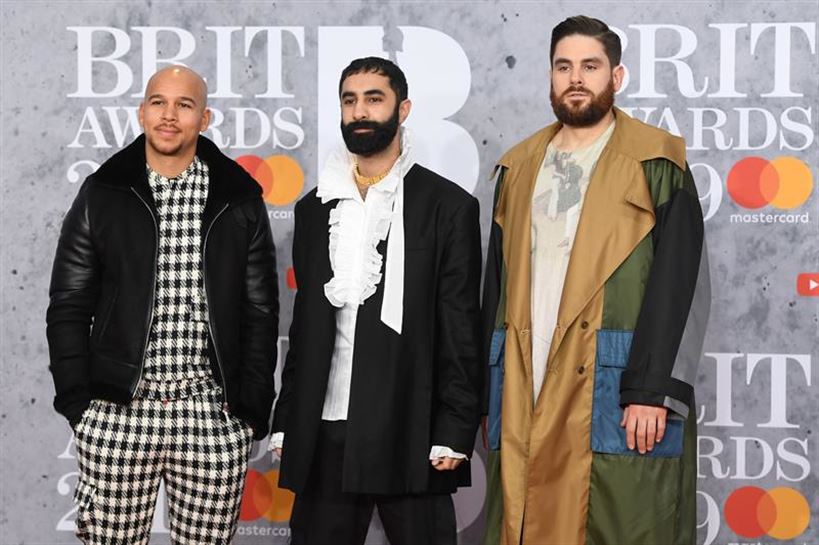 Rudimental. Brit Awards 2019. EFE