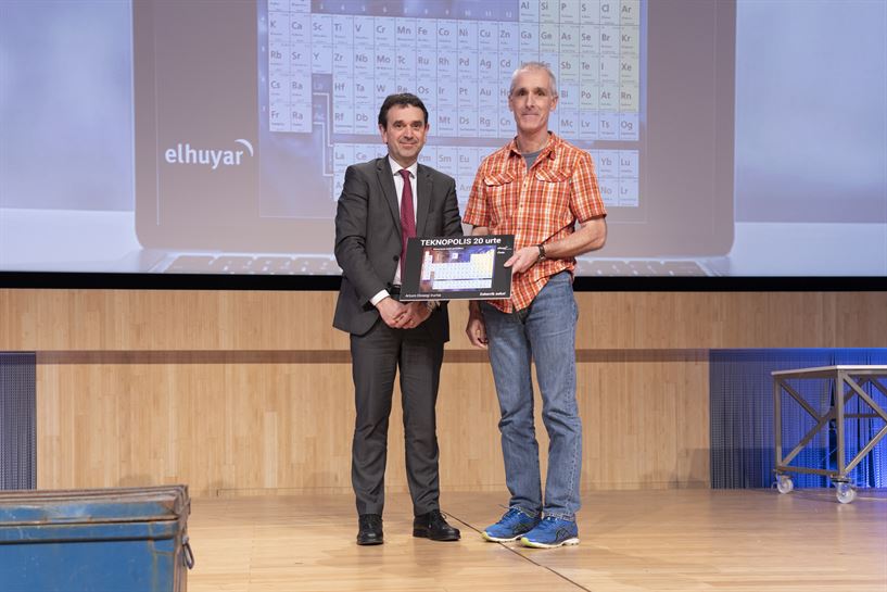 Bixente Atxa y Arturo Elosegi