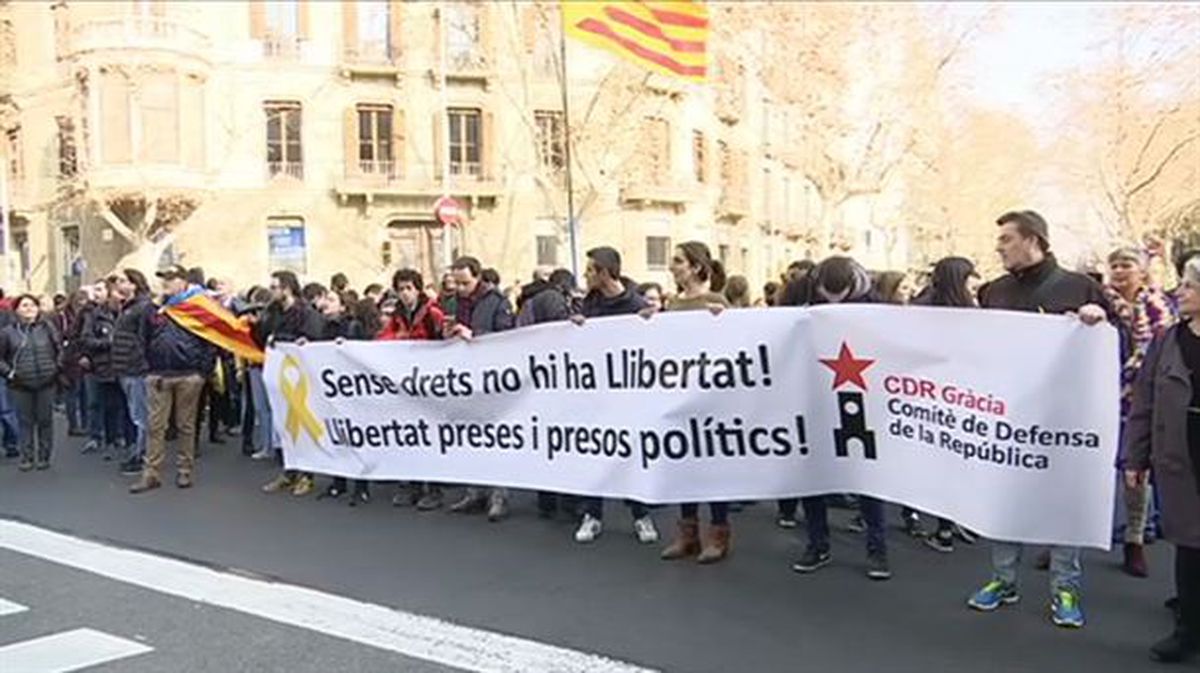 Huelga general en Cataluña contra el juicio del 'proces' 
