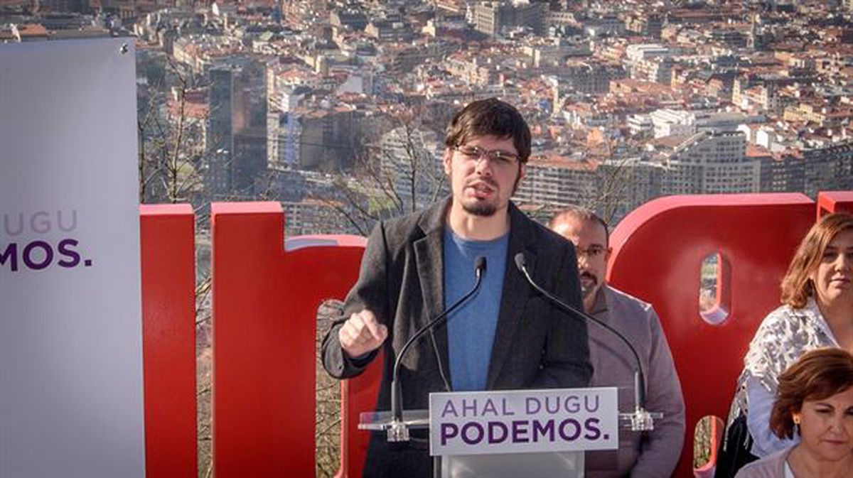 Lander Martinez, Podemos-Ahal Dugu.
