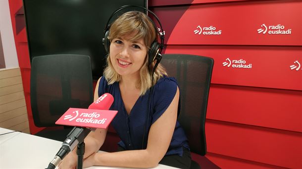 Eva Ausín, durante la entrevista