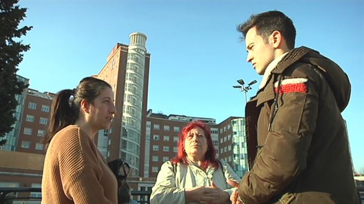 Madre y abuela del menor acuchillado en Barakaldo.