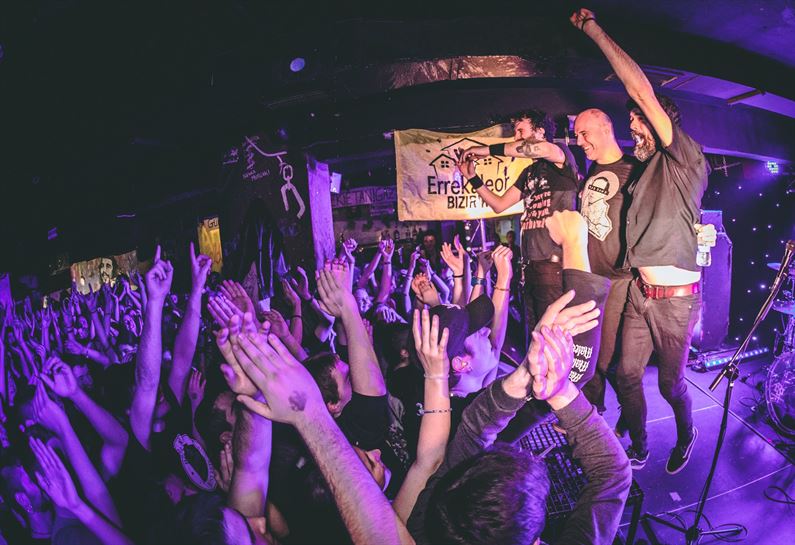 Concierto de Berri Txarrak en Ibarra. Foto: Gaizka Peñafiel