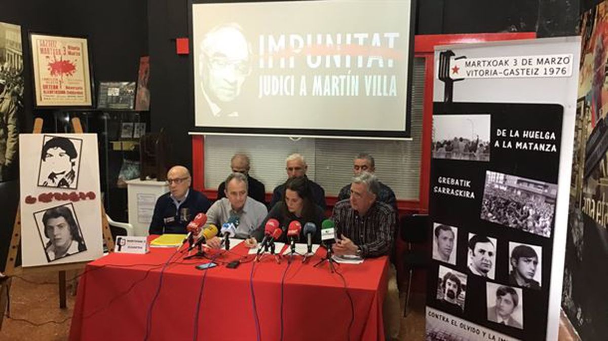 Denuncian ante la ONU los asesinatos del 3 de marzo de 1976 en Vitoria-Gasteiz