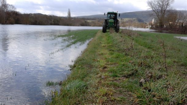 RIO. ZADORRA. INUNDACION. TRESPUENTES