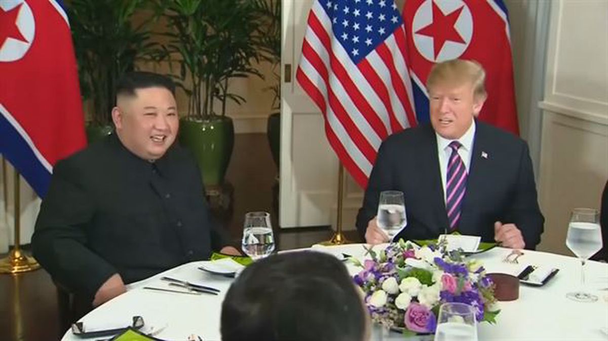 Trump y Kim Jong Un