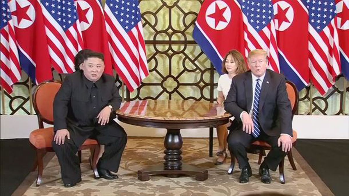 Donald Trump eta Kim Jong Un