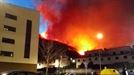 Incendios en Muskiz: Foto: @UvrErtzaintza
