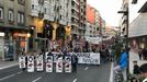 Manifestación 3 de marzo en la calle Paz