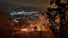 Incendios en Muskiz. Foto: @BomberosBizkaia title=