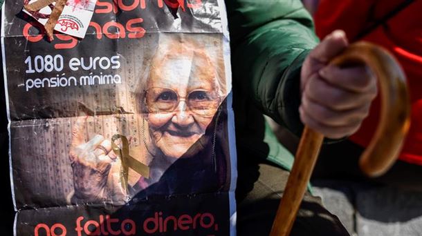 Reclamación de una pensión mínima de 1.080 euros. Foto de archivo: EFE