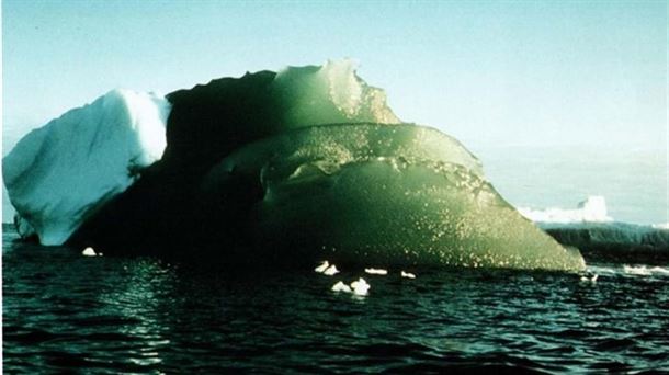 ¿Por qué hay icebergs de color verde en la Antártida?