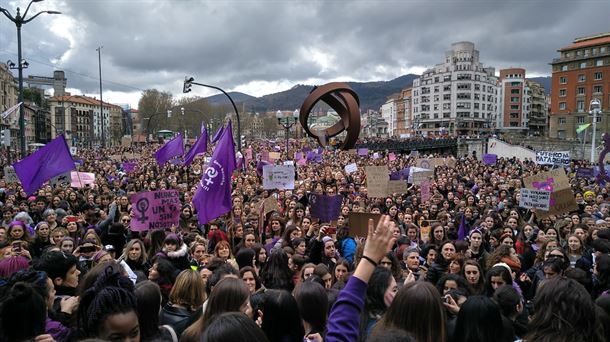 Manifestación 8 de marzo en Bilbao